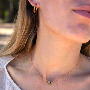 CELESTE TEARDROP NECKLACE